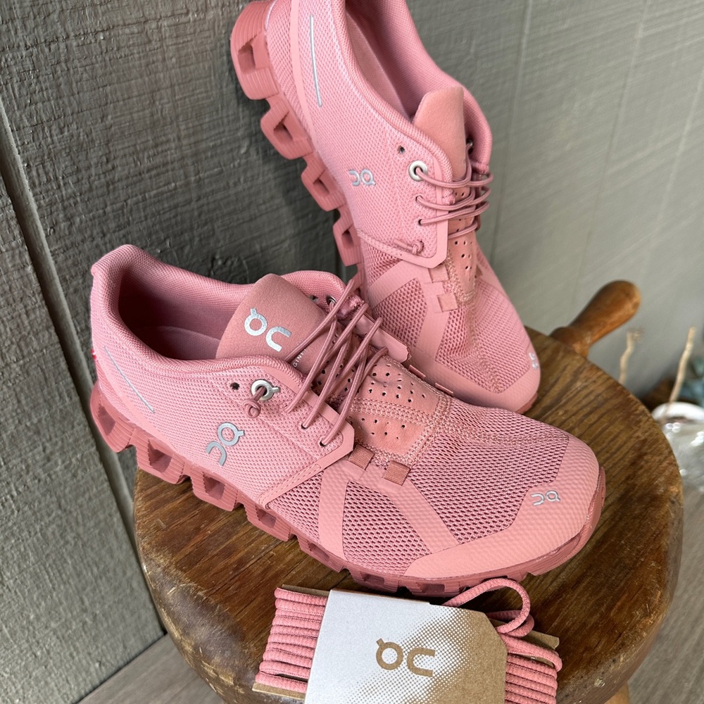 On Running Pink Athletic Shoes